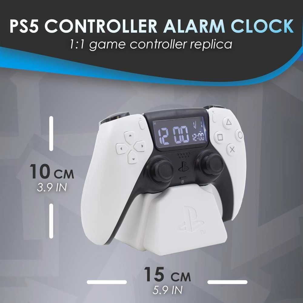 Paladone PlayStation Controller Alarm Clock: Stylish, Fun, And Perfect For Gamers! 1 Paladone PlayStation Controller Alarm Clock: Stylish, Fun, And Perfect For Gamers!