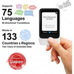 Pocketalk Voice Translator: Break Language Barriers With Ease 11 Pocketalk Voice Translator: Break Language Barriers With Ease -Electronics Store pocketalk s the two way video translator 4