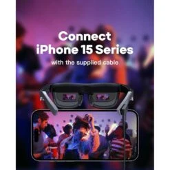 Experience Comfort And Privacy With AR Smart Glasses – Anti-Blue Light, Privacy Protection, And Optional Frames -Electronics Store portable wireless bluetooth speaker with deep bass 360° sound waterproof and long battery life 3