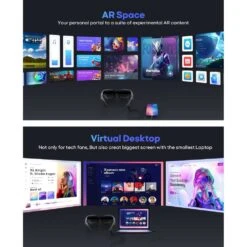 Experience Comfort And Privacy With AR Smart Glasses – Anti-Blue Light, Privacy Protection, And Optional Frames -Electronics Store portable wireless bluetooth speaker with deep bass 360° sound waterproof and long battery life 5