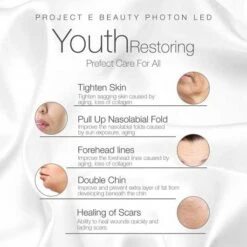 Revitalize Your Skin: Project Beauty LED Light Therapy For Youthful Radiance -Electronics Store project e pe011 the anti wrinkle red light 1 7