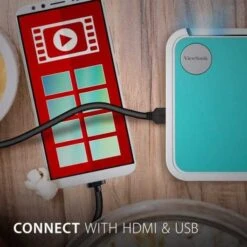 ViewSonic M1 Mini: Ultra-Portable LED Projector For On-the-Go Entertainment -Electronics Store projectors viewsonic m1 the ultra portable projector viewsonic m1 is an ultra portable projector that your can anywhere with you 5