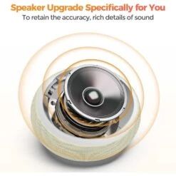 Reacher Auto-Dimmable Alarm Clock With Soothing White Noise, USB Charging Port, And Large LED Display For Better Sleep