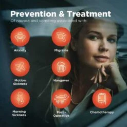 Reliefband Sickness Wristband: Drug-Free Relief For Motion Sickness -Electronics Store reliefband premier the anti nausea bracelet 5