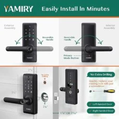 Revolutionary 2-in-1 Video Doorbell Smart Lock With Keypad -Electronics Store revolutionary 2 in 1 video doorbell smart lock with keypad 3