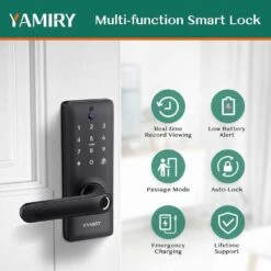 Revolutionary 2-in-1 Video Doorbell Smart Lock With Keypad -Electronics Store revolutionary 2 in 1 video doorbell smart lock with keypad 4