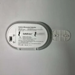 Safeliveo Wireless Interlinked Smoke, Heat & Carbon Monoxide Alarm Kit With Remote Control - 10 Year Battery Life