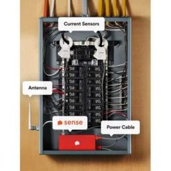Sense Energy Monitor: Real-Time Electricity Tracking & Savings -Electronics Store sense energy monitor electricity consumption monitoring 1 6