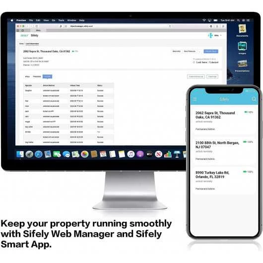 Sifely Keyless Fingerprint Smart Door Lock – 6 Unlock Options, Biometric Handle, Remote Access, Easy Install 5 Sifely Keyless Fingerprint Smart Door Lock – 6 Unlock Options, Biometric Handle, Remote Access, Easy Install - Image 5