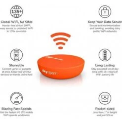 Skyroam Solis Lite: Portable 4G LTE Wi-Fi Hotspot For Travelers In 130+ Countries -Electronics Store skyroam solis lite the fast and secure wifi spot 5