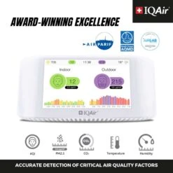 Smart Air Quality Monitor With Real-Time Data, Historical Tracking & IFTTT Integration | Ideal For Home & Office Use -Electronics Store smart air quality monitor with real time data historical tracking ifttt integration ideal for home office use 8