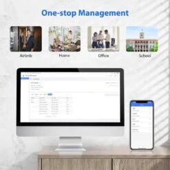 CATCHFACE Fingerprint Smart Door Lock - Keyless Electronic Security For Homes And Apartments -Electronics Store smart box lockcatchface key lock box 5 in 1 bluetooth lock box support ttlock app and share ekey bluetooth key lockbox for door 4