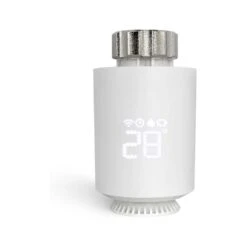 Smart Connected Thermostatic Head - WiFi-Controlled For Radiators - Compatible With Alexa, Google Assistant, And Siri -Electronics Store smart connected thermostatic head wifi controlled for radiators compatible with alexa google assistant and siri 1 6