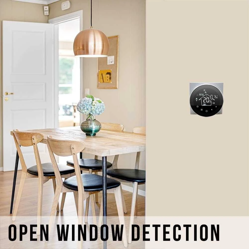 Smart WiFi Thermostat For Electric Floor Heating Compatible With Alexa And Tuya 3 Smart WiFi Thermostat For Electric Floor Heating Compatible With Alexa And Tuya - Image 3