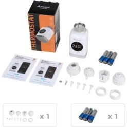 Smart WiFi Thermostat With Voice Control, Programmable Design, Energy Saving, Easy Setup 11 Smart WiFi Thermostat With Voice Control, Programmable Design, Energy Saving, Easy Setup -Electronics Store smart wifi thermostat with voice control programmable design energy saving easy setup 1 2