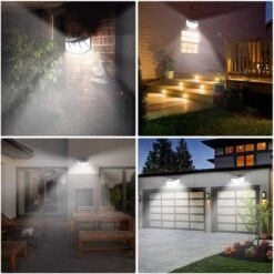 Ostweer 310 LED Solar Motion Lights - IP65 Waterproof, 270° Wide Angle, 3 Modes For Garage, Backyard, Deck -Electronics Store solar lights outdoor 310 led 2500lm solar motion lights with upgraded ip65 waterproof seal 270 degree wide angle 3 optional 6