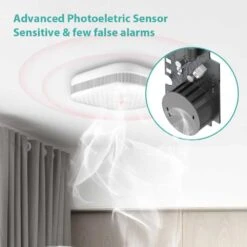 Spreadtron Smart Wi-Fi Smoke Alarm: 10-Year Sensor & Real-Time Alerts For Ultimate Home Safety -Electronics Store spreadtron smart wi fi smoke alarm 10 year sensor real time alerts for ultimate home safety 5