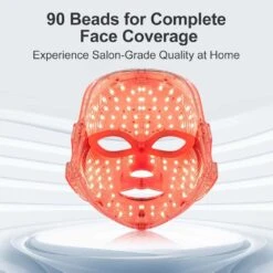 SUERBEATY Wireless Red Light Therapy Mask: 7 Colors For Radiant Skin At Home -Electronics Store suerbeaty wireless red light therapy mask 7 colors for radiant skin at home 2