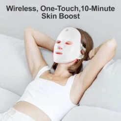 SUERBEATY Wireless Red Light Therapy Mask: 7 Colors For Radiant Skin At Home -Electronics Store suerbeaty wireless red light therapy mask 7 colors for radiant skin at home 5