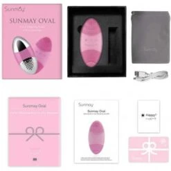 Radiant Glow: SUNMAY Sonic Facial Cleansing Brush -Electronics Store sunmay oval the facial cleansing device 1 7