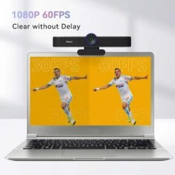 Tenveo 1080P 60FPS Webcam: All-in-One Video & Audio For Meetings, Streaming & Gaming