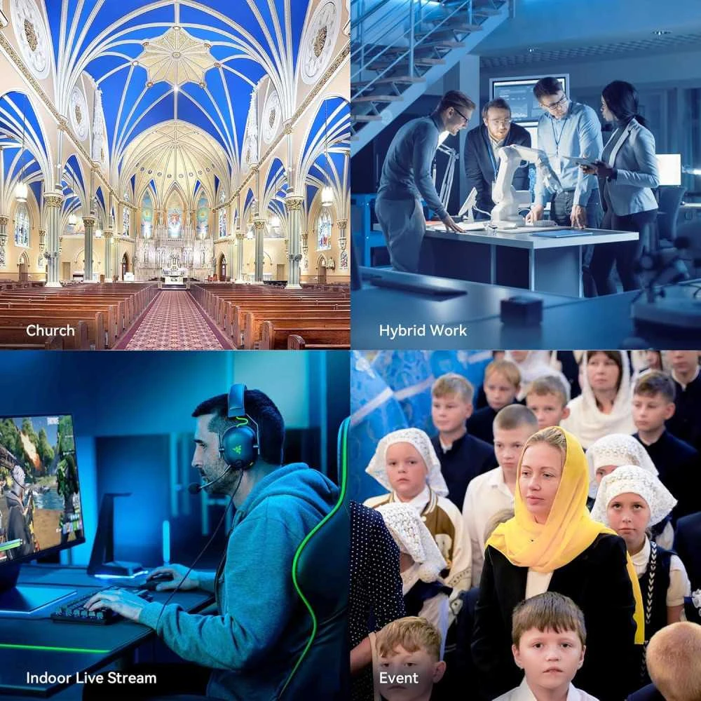 Tenveo VL12U 4K PTZ Camera: 12X Zoom, Wide Angle, Perfect For Conferencing & Streaming 7 Tenveo VL12U 4K PTZ Camera: 12X Zoom, Wide Angle, Perfect For Conferencing & Streaming - Image 7