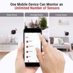 ThermoPro WiFi Thermometer: Your Smart Climate Guardian -Electronics Store thermopro tp90 temperature and humidity 1 6