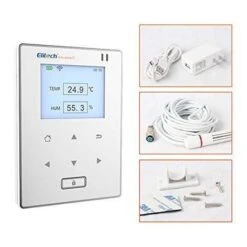 Smart WiFi Temperature And Humidity Monitor – Remote Data Access & Alerts For Optimal Control -Electronics Store thermostats elitech rcw 800 control the temperature and humidity elitech rcw 800 is a wireless temperature and humididty monitor 2