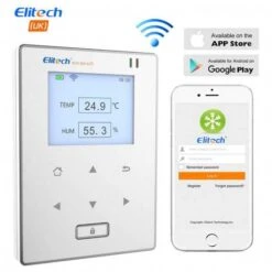 Smart WiFi Temperature And Humidity Monitor – Remote Data Access & Alerts For Optimal Control -Electronics Store thermostats elitech rcw 800 control the temperature and humidity elitech rcw 800 is a wireless temperature and humididty monitor 7