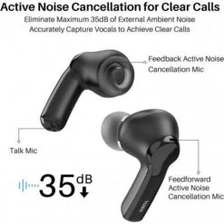 TOZO Active Noise Cancelling Headphones - Waterproof Bluetooth Earbuds With Smart Touch Control 22 TOZO Active Noise Cancelling Headphones - Waterproof Bluetooth Earbuds With Smart Touch Control -Electronics Store tozo nc2 hybrid active noise cancelling wireless earbuds in ear detection headphones 9