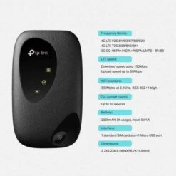 Connect On-The-Go: TP-LINK 4G LTE Mobile Wi-Fi M7200 -Electronics Store tp link m7200 a mobile access point 6