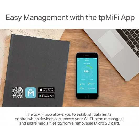 TP-Link M7650 Mobile Hotspot: Ultra-Fast Wi-Fi On-the-Go 7 TP-Link M7650 Mobile Hotspot: Ultra-Fast Wi-Fi On-the-Go - Image 7