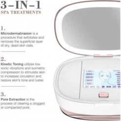 Trophy Skin UltradermMD: 3-in-1 Microdermabrasion Home Spa Kit -Electronics Store trophy skin ultraderm® the facial suction 3