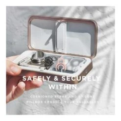 TROVA GO: Portable Biometric Safe With Bluetooth Connectivity, Slim Design, And Odor Concealment For Personal Privacy 11 TROVA GO: Portable Biometric Safe With Bluetooth Connectivity, Slim Design, And Odor Concealment For Personal Privacy -Electronics Store trova go the pocket safe 3