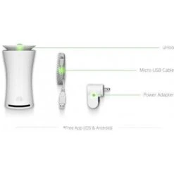UHoo Indoor Air Quality Sensor: Breathe Healthier, Live Better -Electronics Store uhoo monitor the quality of the air around you 5