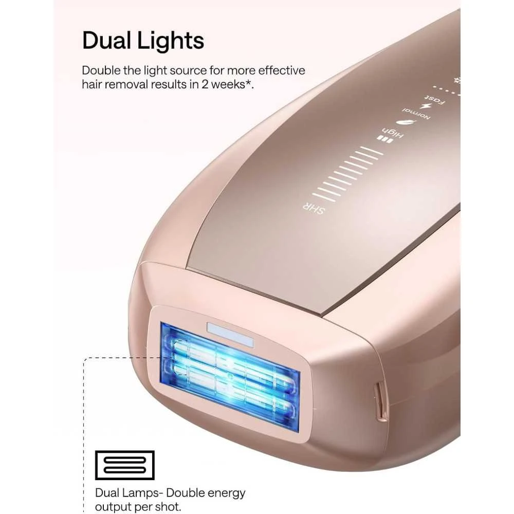 Ulike IPL Laser Hair Removal Device With Ice-Cooling And Dual Lights - Safe, Effective, And Nearly Painless 6 Ulike IPL Laser Hair Removal Device With Ice-Cooling And Dual Lights - Safe, Effective, And Nearly Painless - Image 6