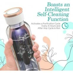 UVBrite Self-Cleaning Water Bottle - Purify Water On The Go With UV Technology For Clean, Safe Drinking Anytime, Anywhere -Electronics Store uvbrite beam self cleaning uv water bottle 24 oz insulated stainless steel bottle rechargeable sterilizing bottle with 15