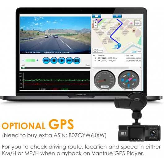 Vantrue N2 Pro Dual Dash Cam - 1080P Front And Inside, Night Vision, 2.5K Single Front, 24hr Parking Mode 6 Vantrue N2 Pro Dual Dash Cam - 1080P Front And Inside, Night Vision, 2.5K Single Front, 24hr Parking Mode - Image 6