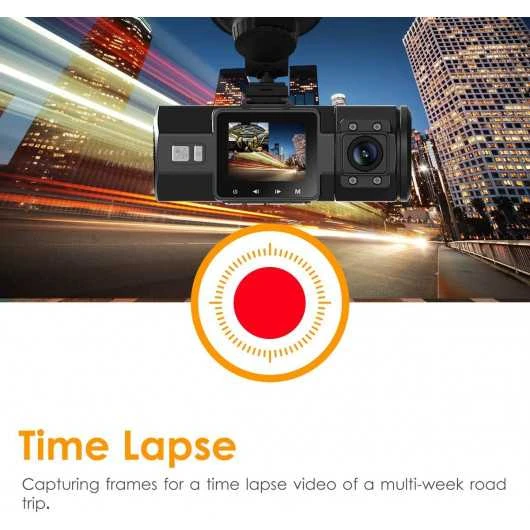 Vantrue N2 Pro Dual Dash Cam - 1080P Front And Inside, Night Vision, 2.5K Single Front, 24hr Parking Mode 7 Vantrue N2 Pro Dual Dash Cam - 1080P Front And Inside, Night Vision, 2.5K Single Front, 24hr Parking Mode - Image 7