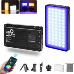 Weeylite RB9 RGB Video Light: Perfect For Photography And Video Recording -Electronics Store viltrox weeylite rb9 the portable lighting plate 4