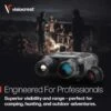 Visiocrest Night Vision Binoculars: Infrared Digital System For Total Darkness