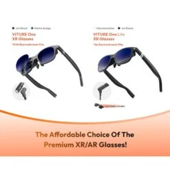 VITURE One Lite XR Glasses - 120" Full HD Display, Harman Sound, AR Compatibility -Electronics Store viture one lite xr glasses 120 full hd display harman sound ar compatibility 3