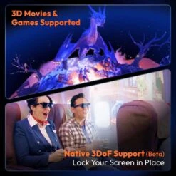 VITURE One Lite XR Glasses - 120" Full HD Display, Harman Sound, AR Compatibility -Electronics Store viture one lite xr glasses 120 full hd display harman sound ar compatibility 4