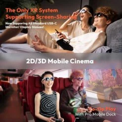 VITURE Pro XR Glasses - 135" HD Display, 120Hz, Myopia Adjustments -Electronics Store viture pro xr glasses 135 hd display 120hz myopia adjustments 5