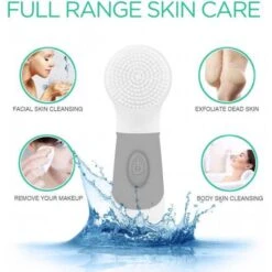 Flawless Cleansing: VOYOR 5-in-1 Facial Brush For Radiant Skin -Electronics Store voyor fb100 the electric cleaning brush 2