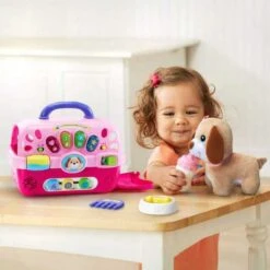 VTech Care For Me Learning Carrier: Interactive Pet Fun For Toddlers -Electronics Store vtech care for me learning carrier interactive pet fun for toddlers 4