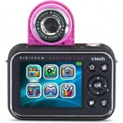 VTech KidiZoom Creator Cam -The Kids Cam -Electronics Store vtech kidizoom creator cam glitter pink 4