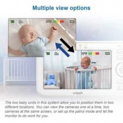 VTech VM5463-2, The 5'' Screen Baby Monitor -Electronics Store vtech vm5463 2 the 5 screen baby monitor 6