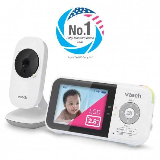 VTech VM819 Baby Monitor: Long Range, Temperature Sensor, And Soothing Lullabies 1 VTech VM819 Baby Monitor: Long Range, Temperature Sensor, And Soothing Lullabies