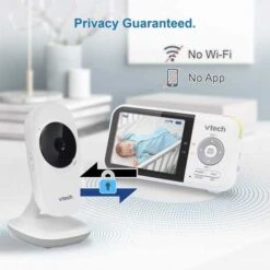 VTech VM819 Baby Monitor: Long Range, Temperature Sensor, And Soothing Lullabies 28 VTech VM819 Baby Monitor: Long Range, Temperature Sensor, And Soothing Lullabies -Electronics Store vtech vm819 video baby monitor 1 11